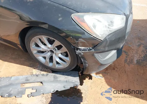 2013 Hyundai Genesis Coupe 2.0T z USA, uszkodzony, nr VIN KMHHT6KD2DU082157